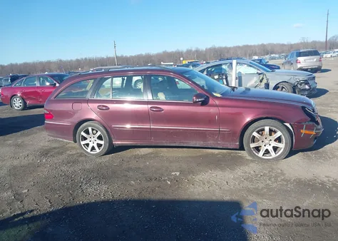 2008 Mercedes-Benz E 350 4Matic из США, поврежденный, VIN WDBUH87X68B186332